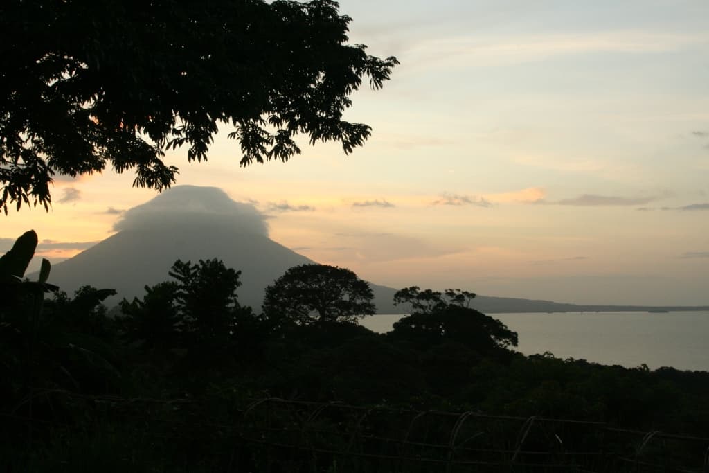 Ometepe sunset for docs